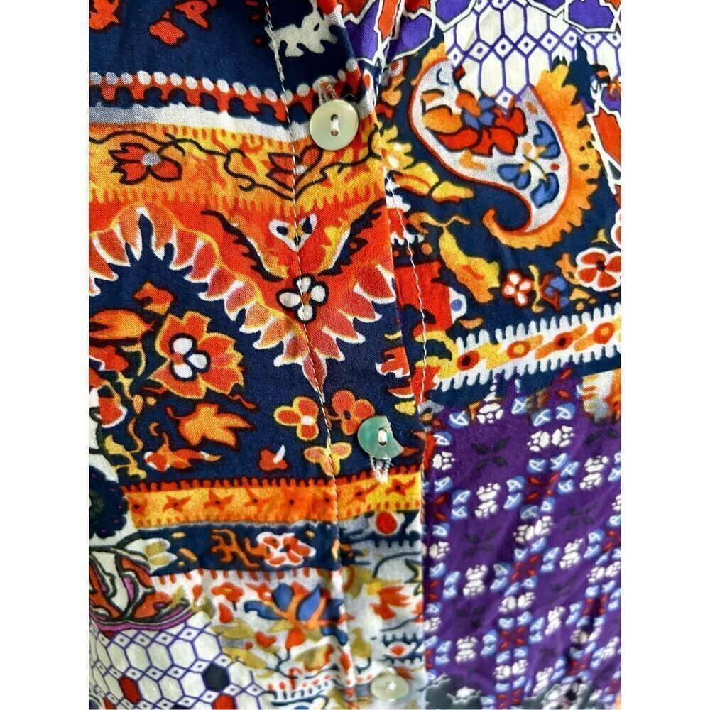 Grace Elements boho patchwork look dress - image 11